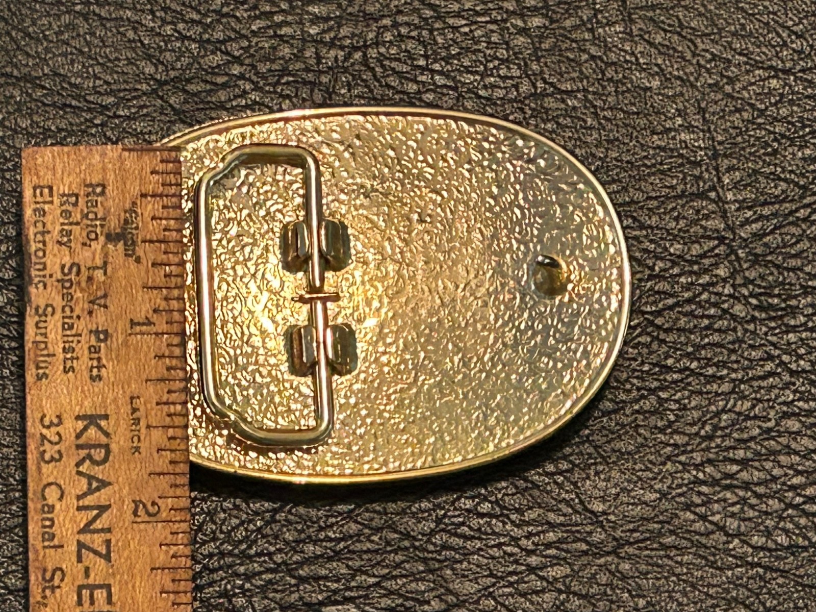Bad ass bull belt buckle, new condition, embossed bull head