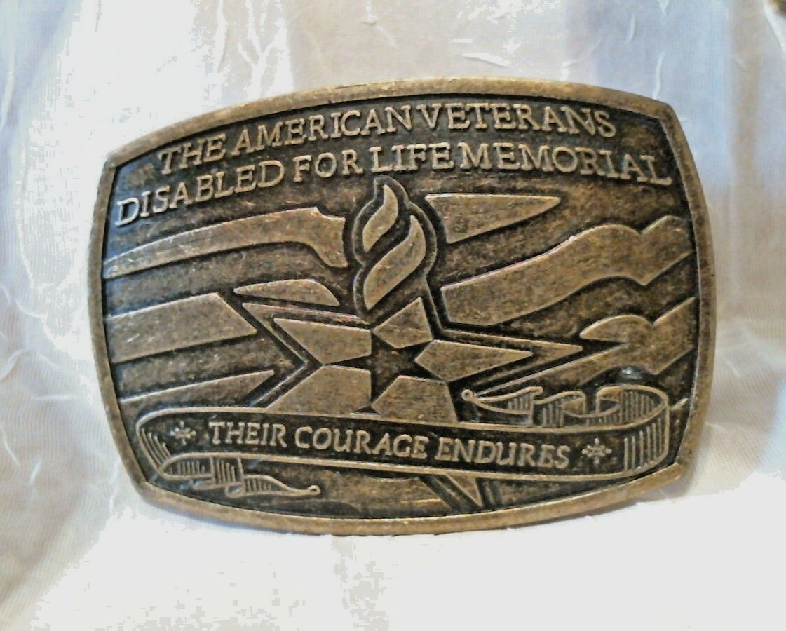 Belt Buckle American Disabled Veterans Western Style 2007 No. 0369