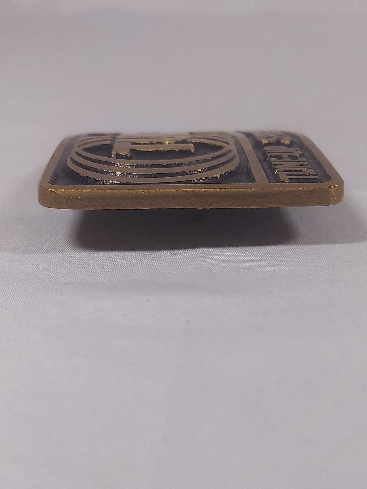 Dynabuckle Brass TUNEX Transmission Belt Buckle Large Cast Metal