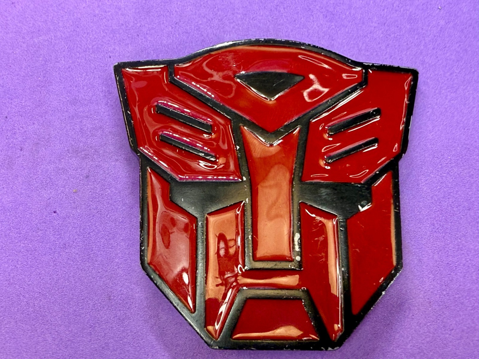Transformers Autobots Cosplay Red Colored Movie Toy Promotional Belt Buckle