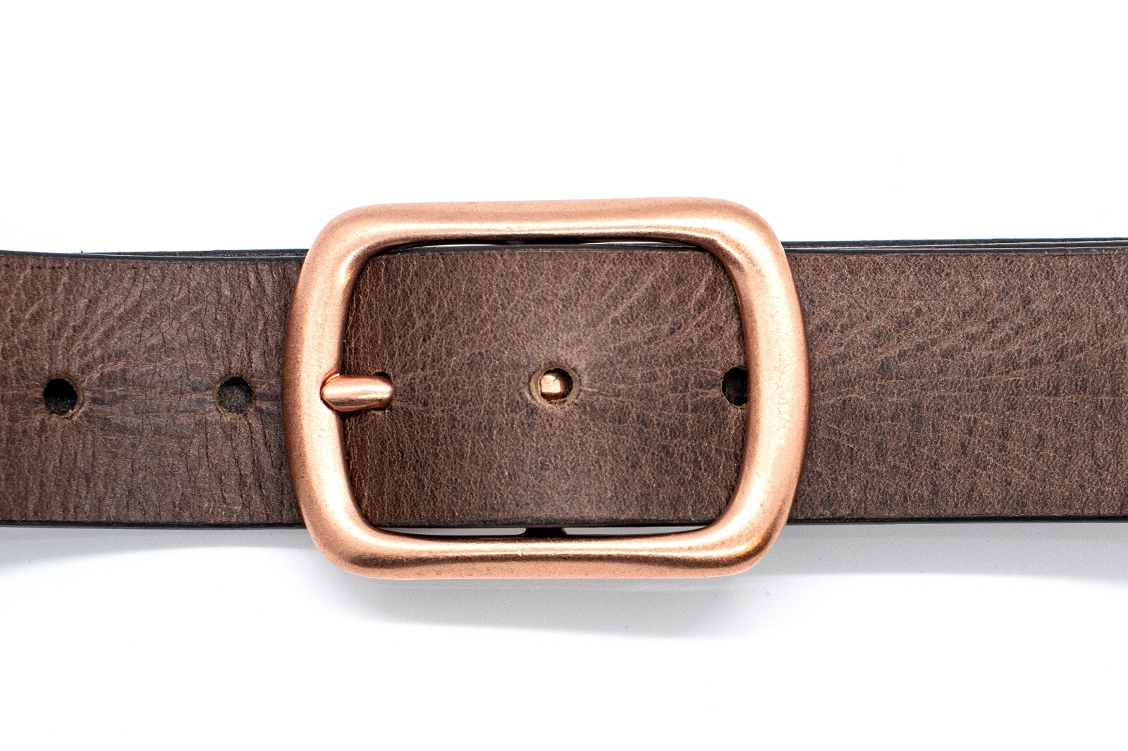 Solid Brass Center Bar Heavy Duty Belt Buckle – Fits 1.5&Prime; (38mm) Belts