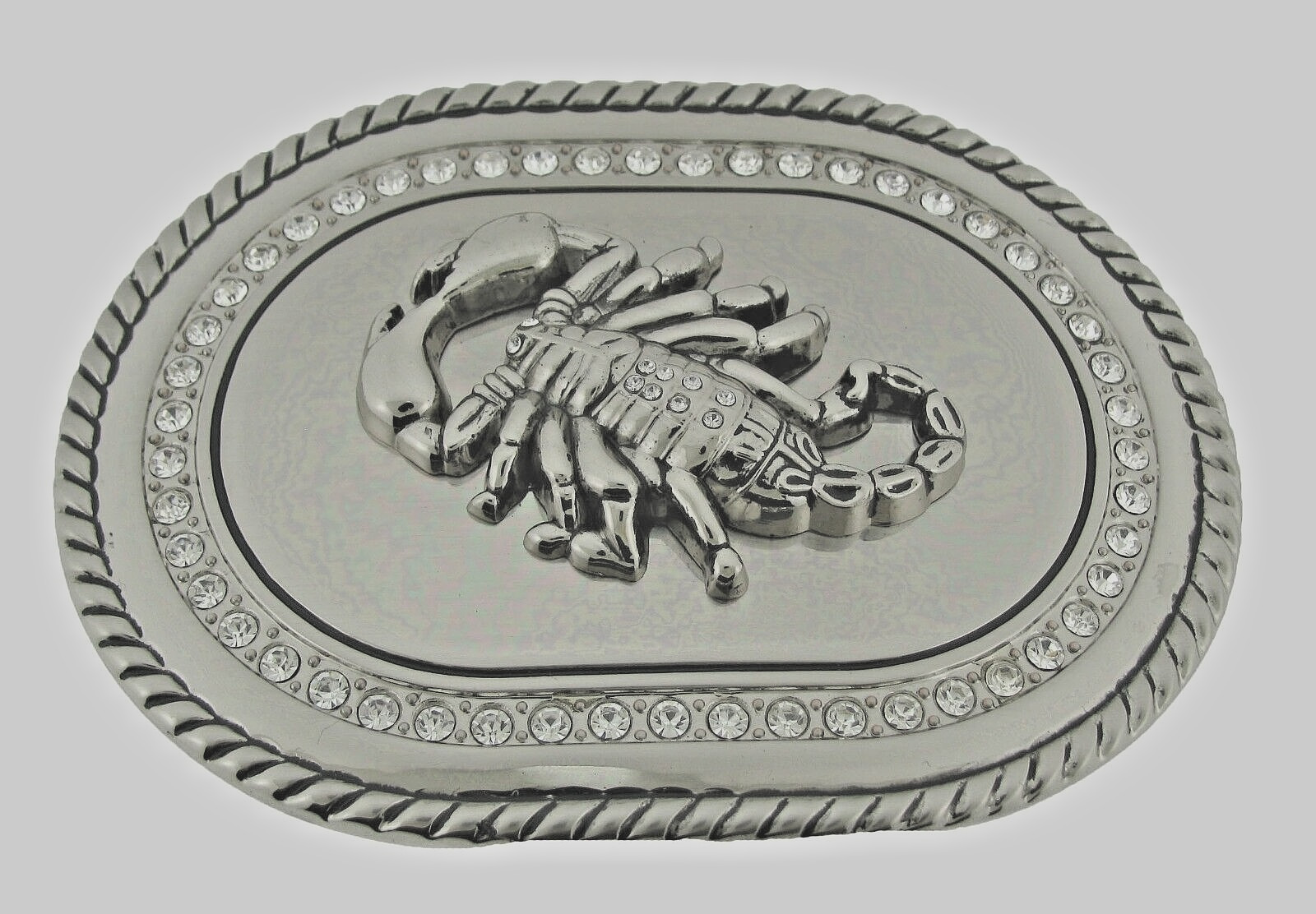 Scorpion Belt Buckles Vintage Men Silver Metal Zodiac Sign Western Cowboy Rodeo