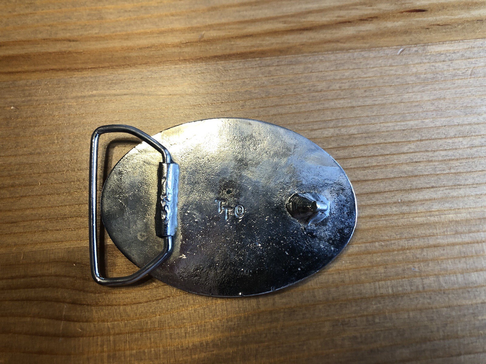 Two Horses Belt Buckle
