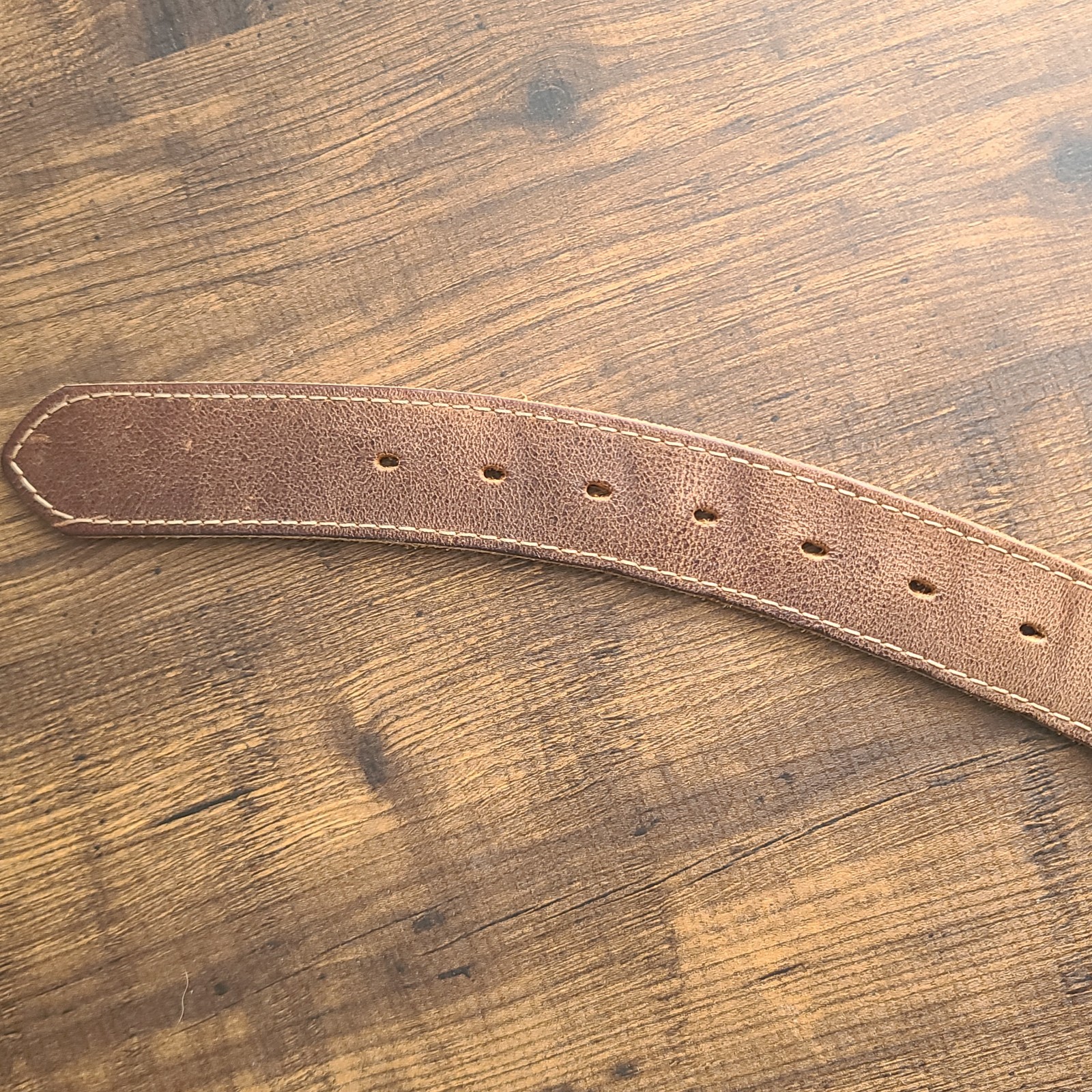 Levi Denizen belt L 36-40 light Brown Tan Distressed Adjustable