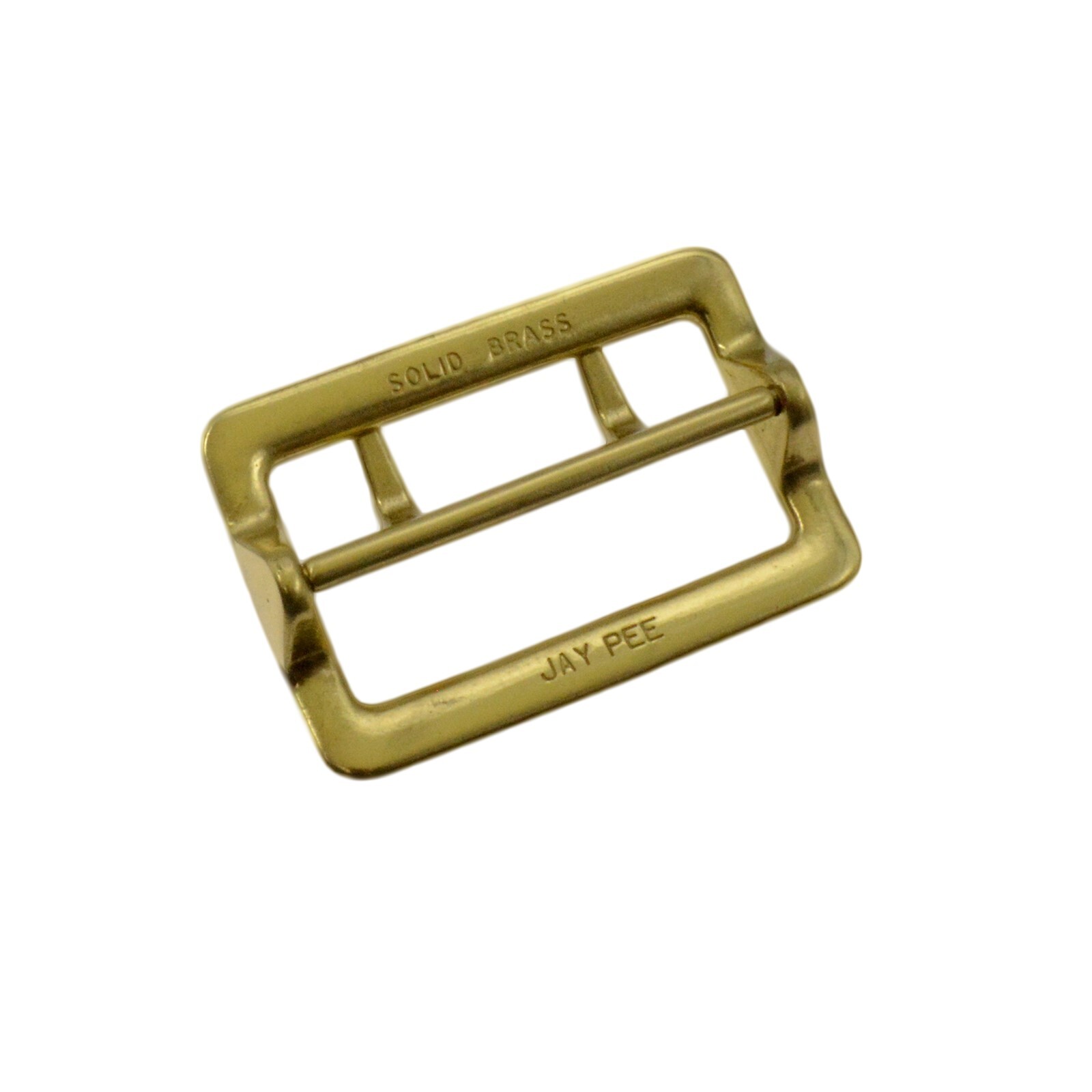 JAY-PEE Solid Brass Sam Browne Replacement Belt Buckle Black Chrome Brass