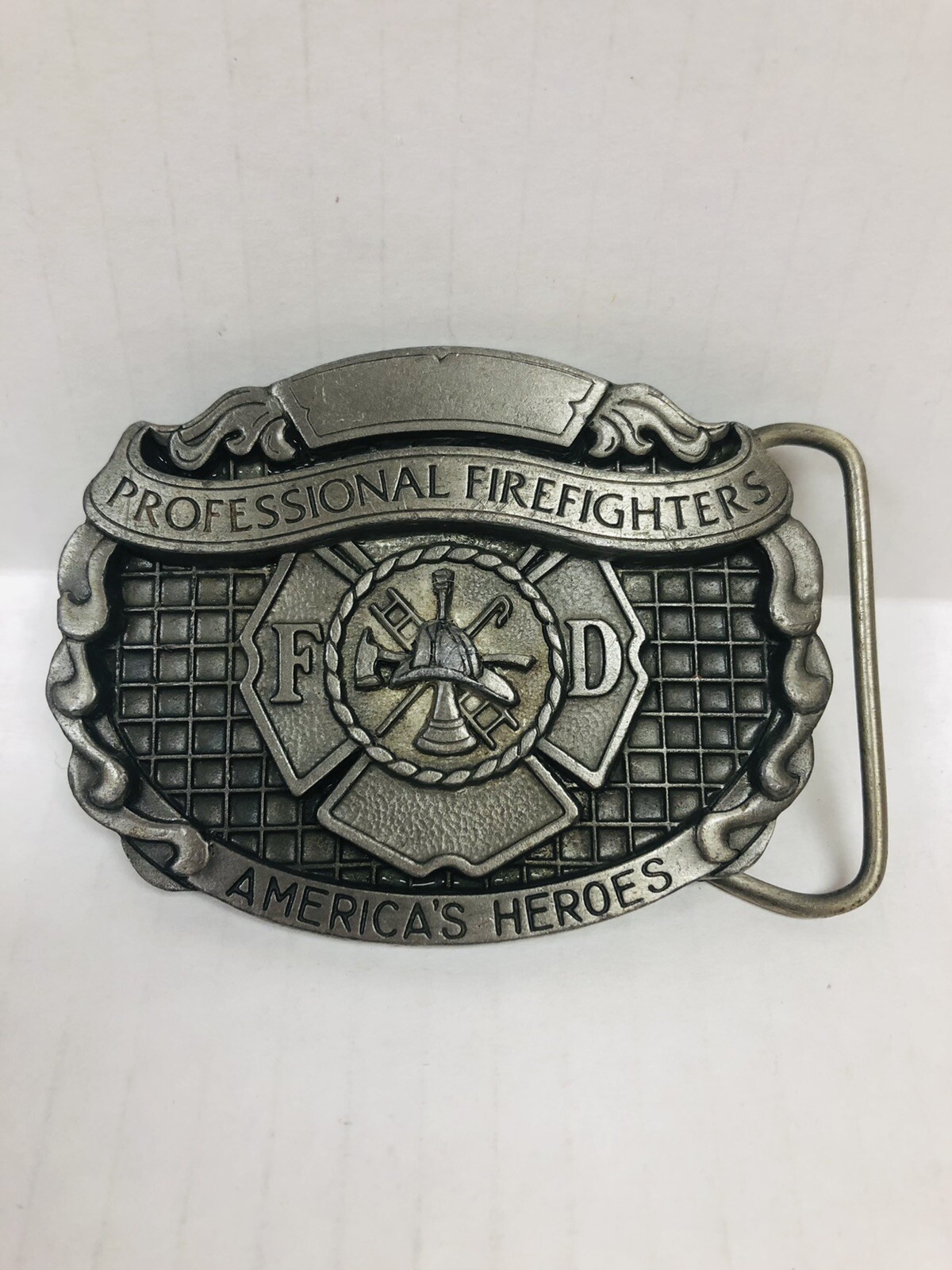 Professional Firefighters America&rsquo;s Heroes Masterpiece Collection Metal Buckle
