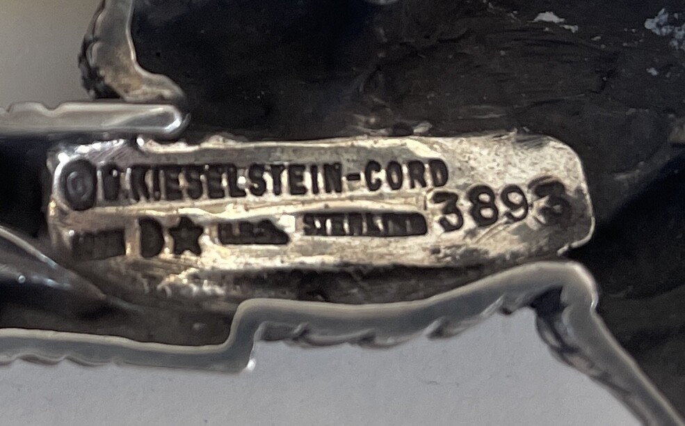 Authentic * Barry Kieselstein Cord * Vintage * Sterling Alligator Belt & Buckle