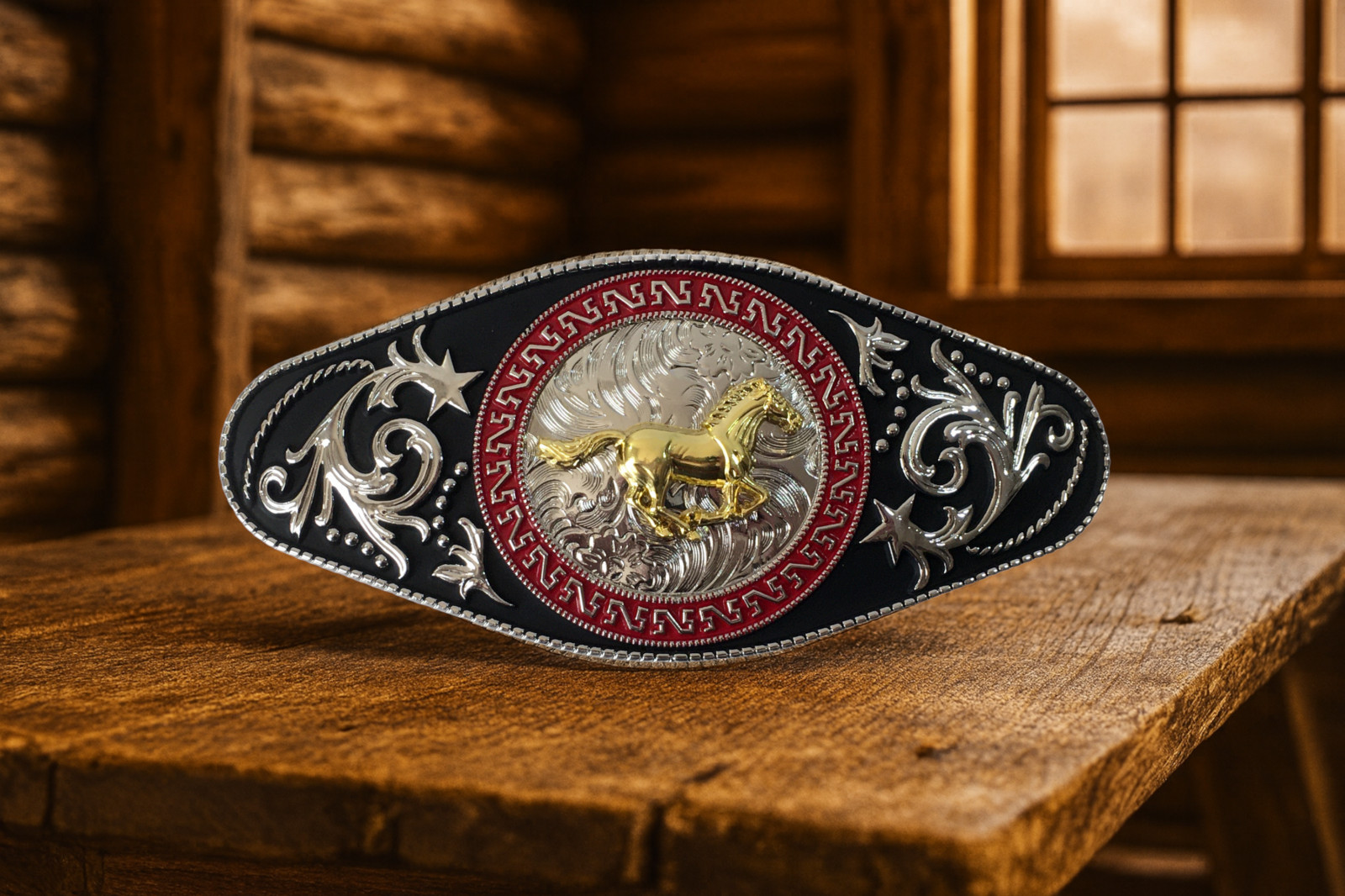 Western Cowboy Belt Buckle – BIG Beautiful Buckle