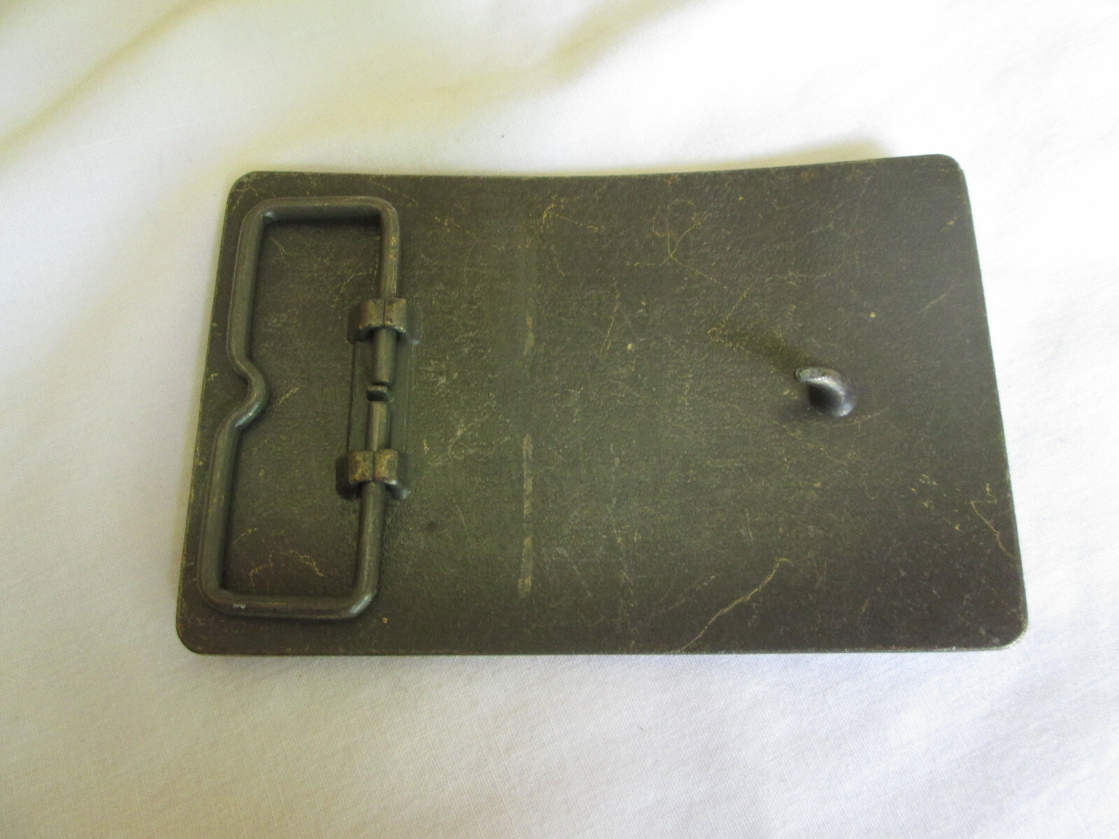 Black Powder Belt Buckle Brass Muzzleloader Rifle Powder Pouch Bullet Bucket?