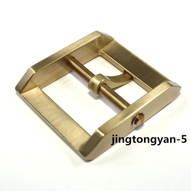 Solid Brass Belt Buckle Men&rsquo;s Pin Belt Buckles Fits For 1.5 inches Belt