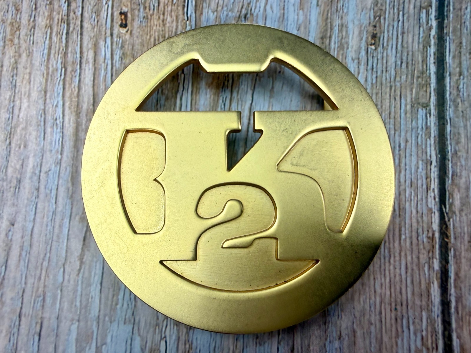 K2 Saloon by Kirschner Limited Edition Sarsaparilla Outlaw Opener & Belt Buckle