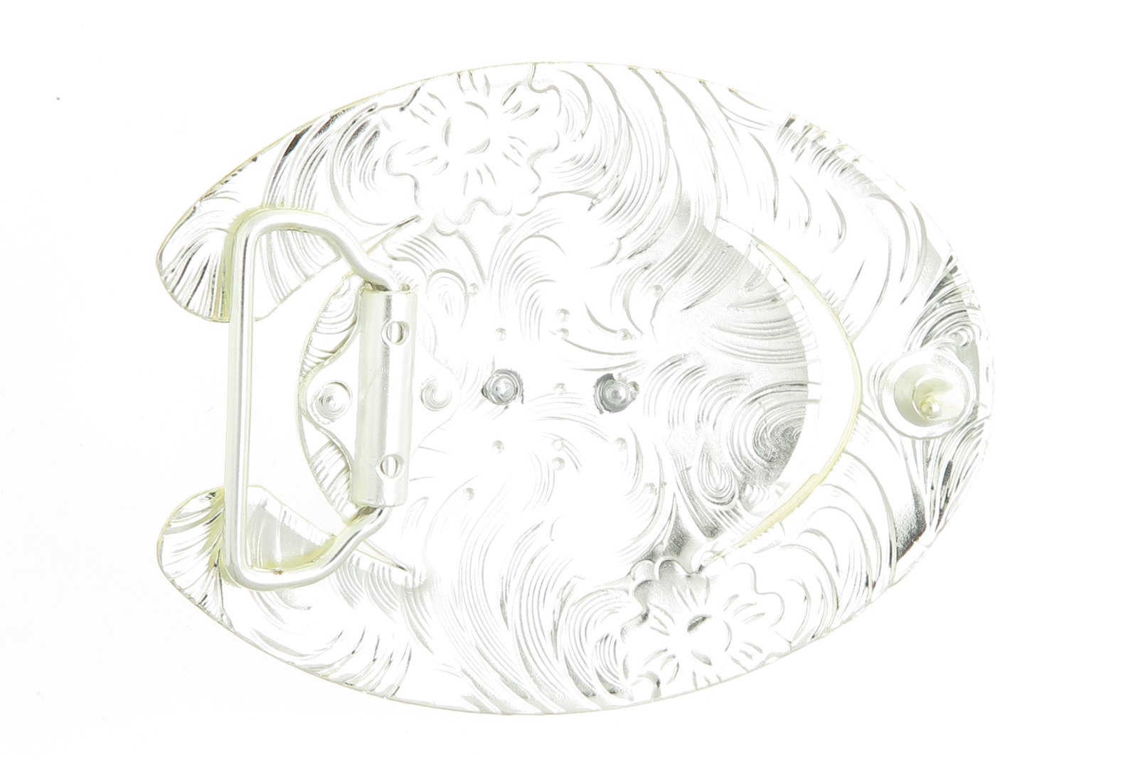 Texas Longhorn Bull Horseshoe Cowboy Western Belt Buckle