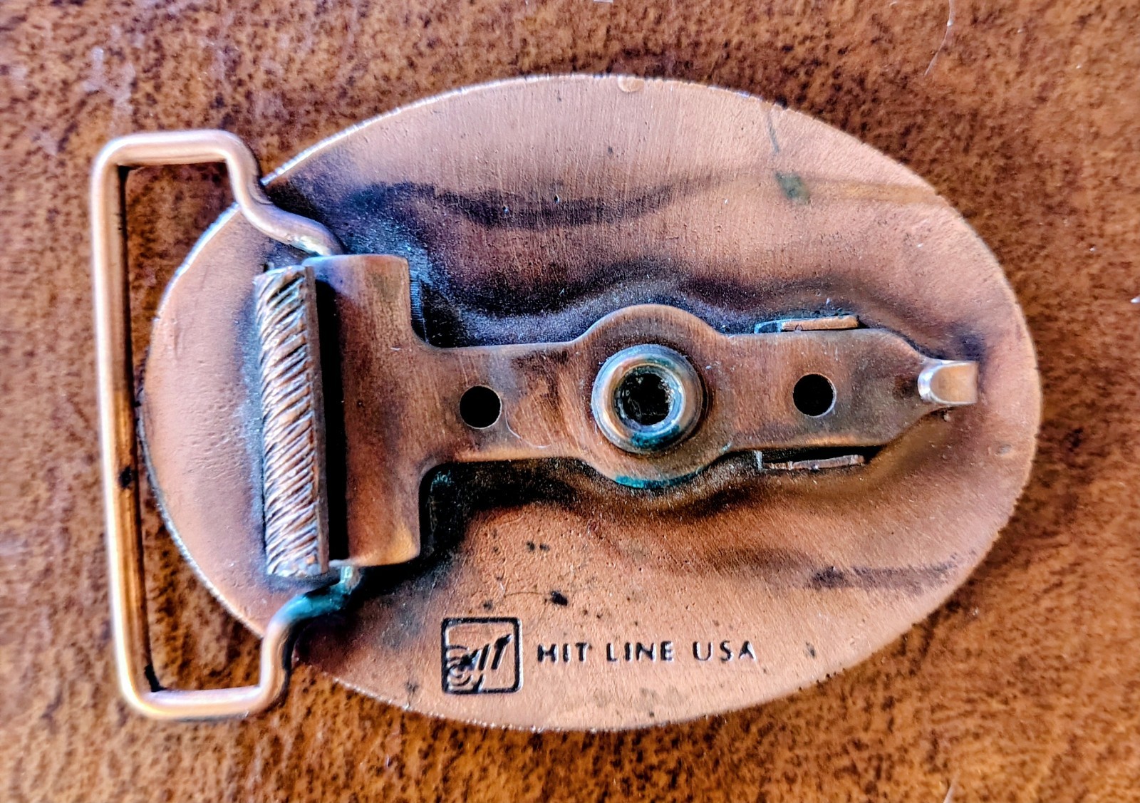 Anixter Mining Cable Specialists Trademark Logo Belt Buckle USA Industrial IL