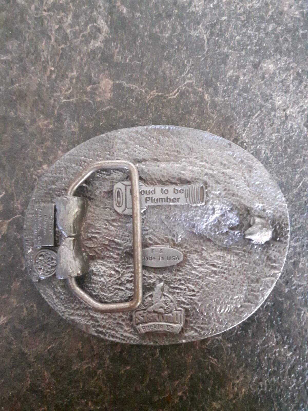 Plumber Belt Buckle