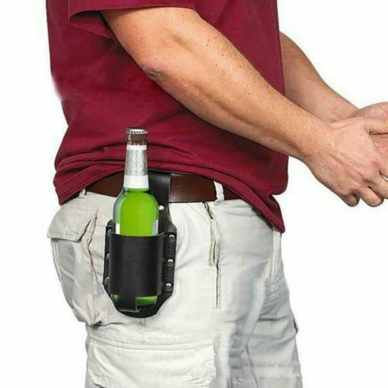 Beer Belt Waist Bottle Holder Outdoor Portable Bbq Bag Beverage Camping Holster