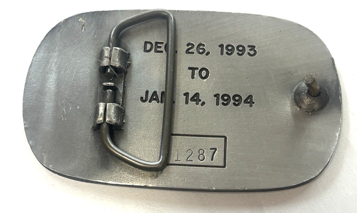 USS United States Steel Belt Buckle – Mon Valley Works Edgar Thomson 600 Heats