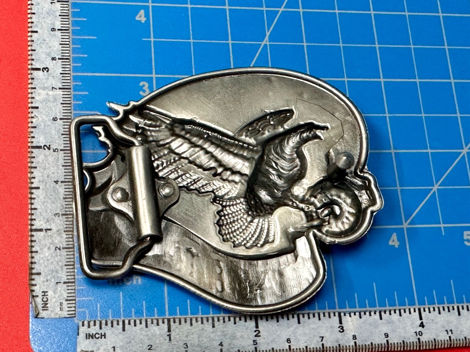 Live To Ride, Ride To Live Bikers Way Of Life Motorcycle Eagle New Belt Buckle