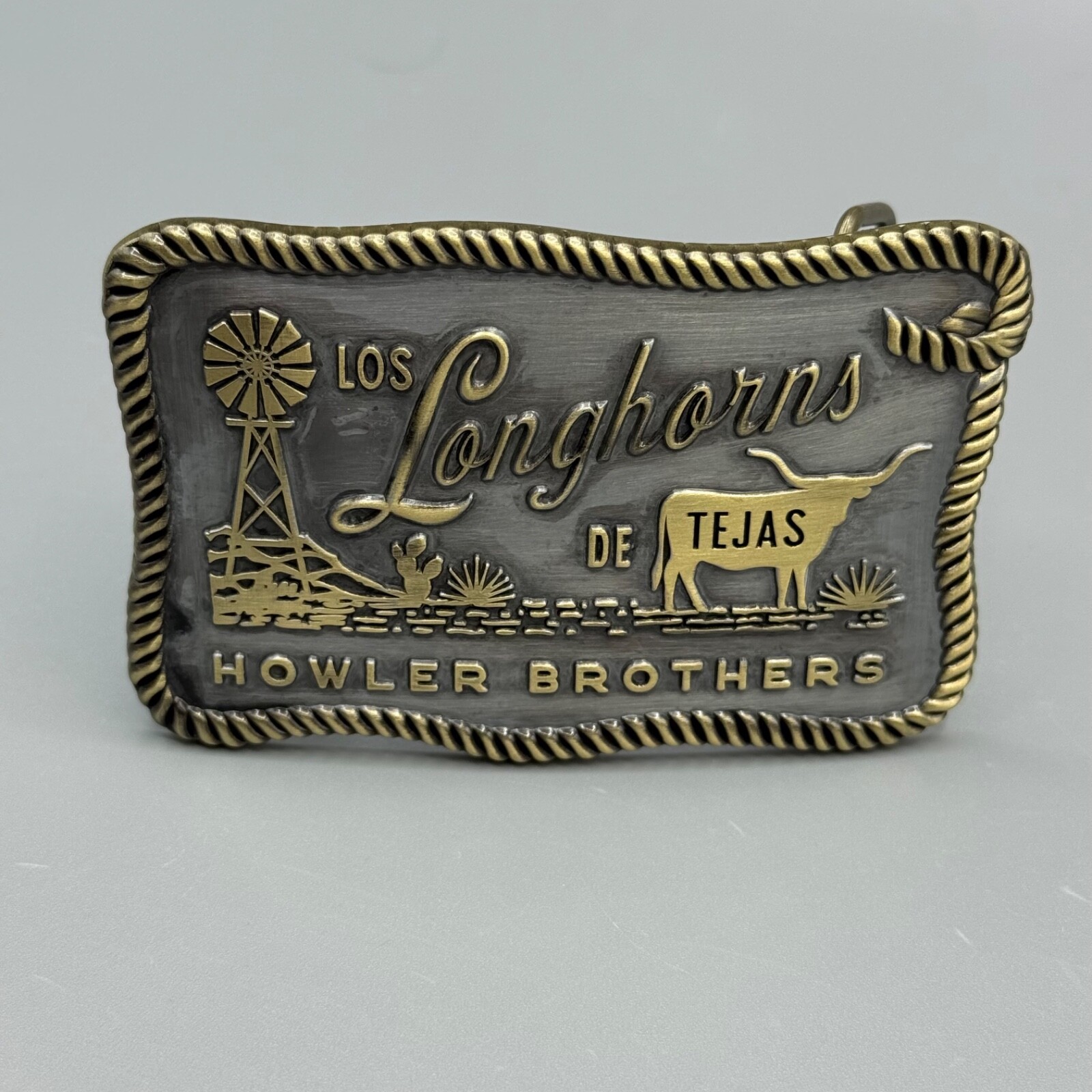 Howler Brothers Longhorns Belt Buckle Los Metal Texas Cowboy UT 2025