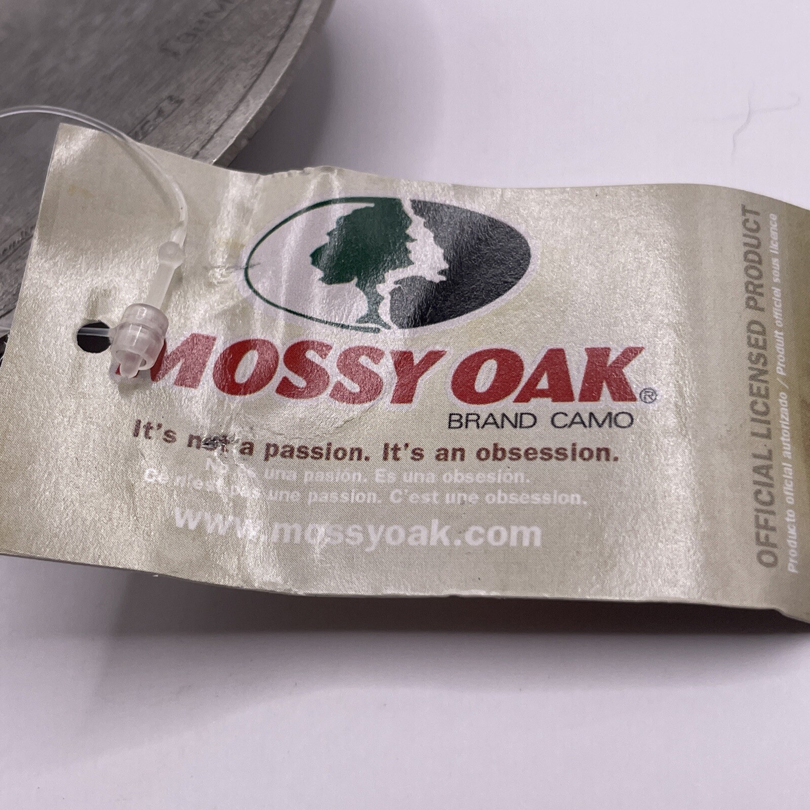 NOS MOSSY OAK BREAKUP DEER BUCK BELT BUCKLE EMI 2006 BBMO Legends West Hunting