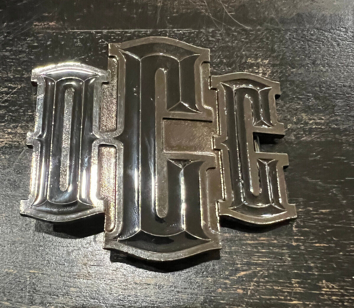 Orange County Choppers Belt Buckle – Officially Lic – OCC Black Buckle – New