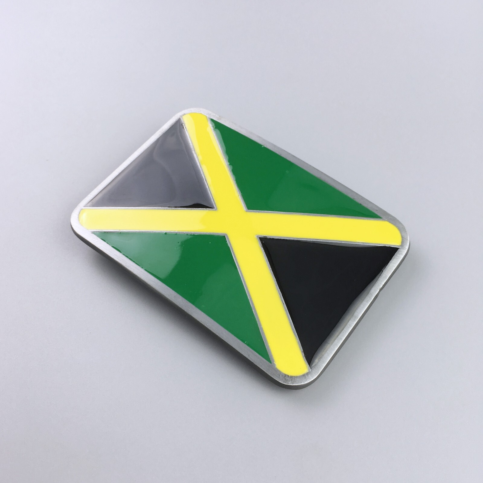 Men Belt Buckle Jamaica Flag Belt Buckle Gürtelschnalle Boucle de ceinture