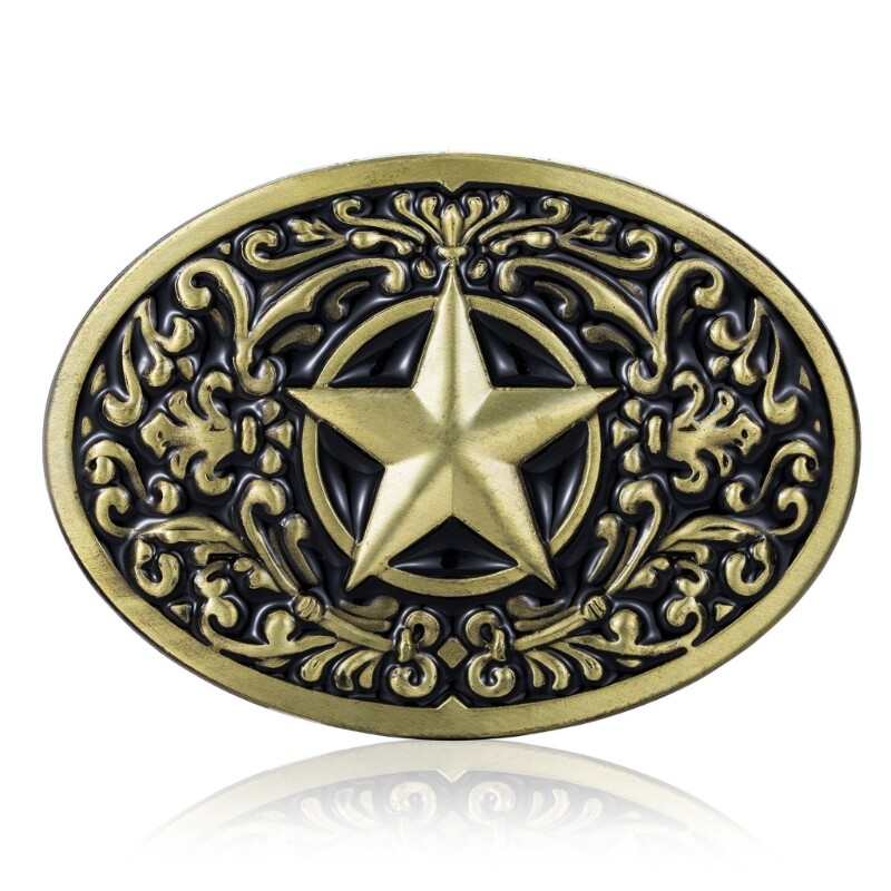 Rock Style Metal Relief Belt Buckle Delicate Belt Buckle Accessories Waistband