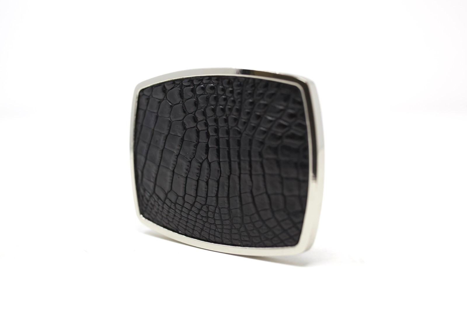 Alligator Belt Buckle, Exotic Belt Buckle, ( 1.5 ») Removable Western Buckle