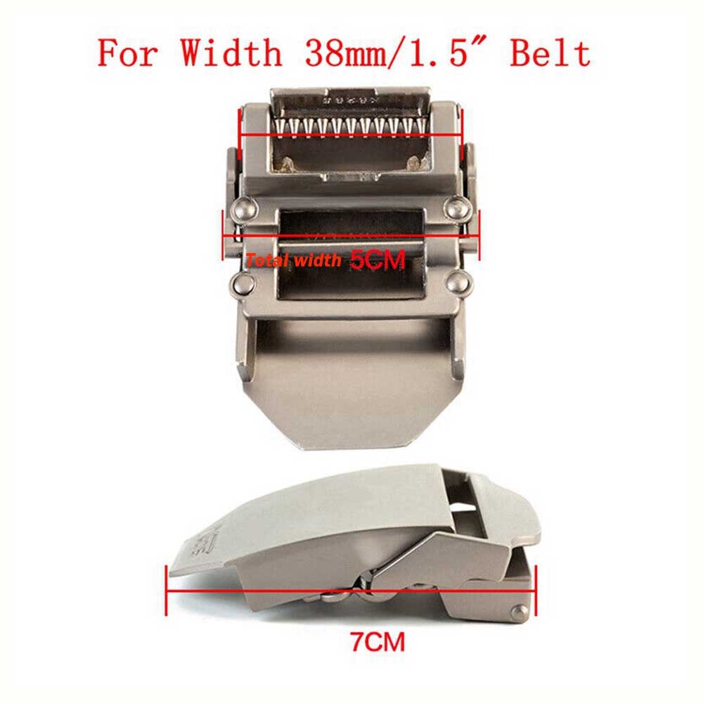 Fashion 3D Alloy Men Belt Buckle Automatic Buckles Metal for 38mm Strap Girdle