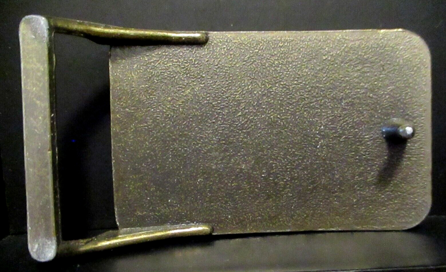Borchert Ingersoll Road Grader Wheel Loader Leather Brass Belt Buckle Collector