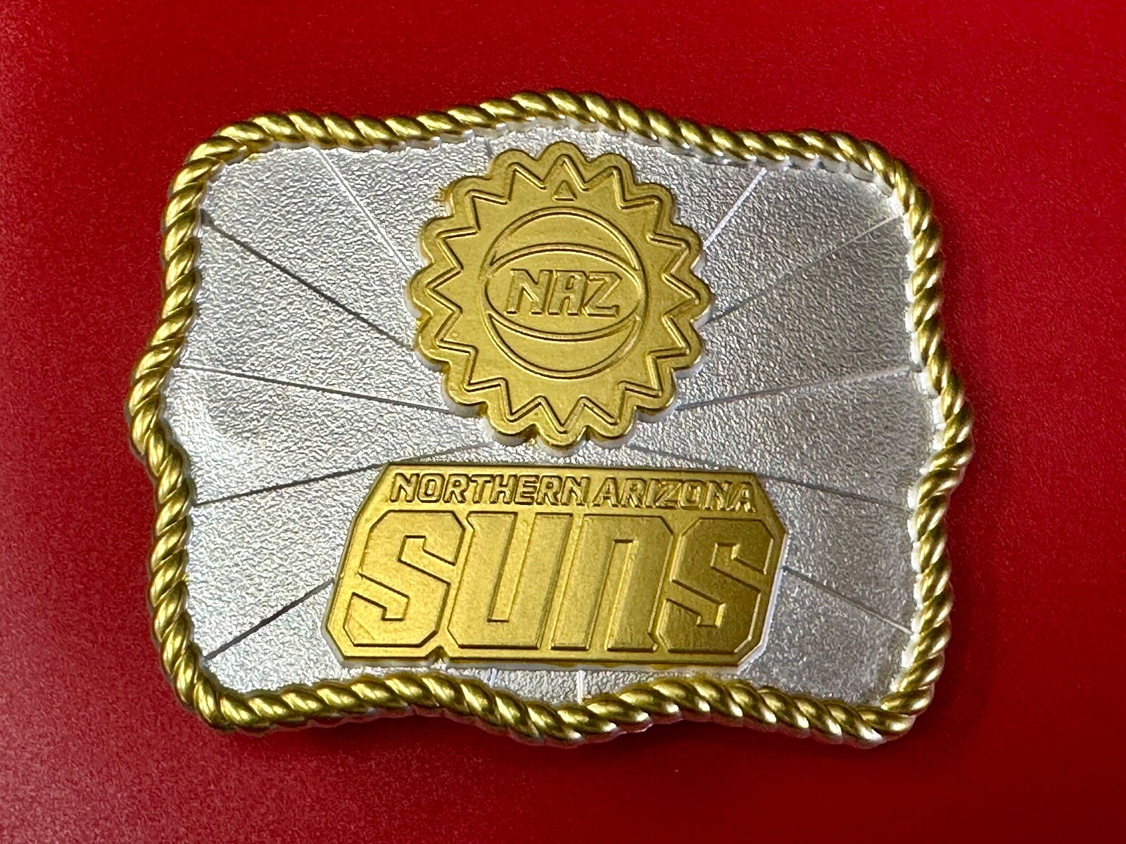 Northern Arizona Suns Naz Nba G League Basketball Nos In Wrap Belt Buckle