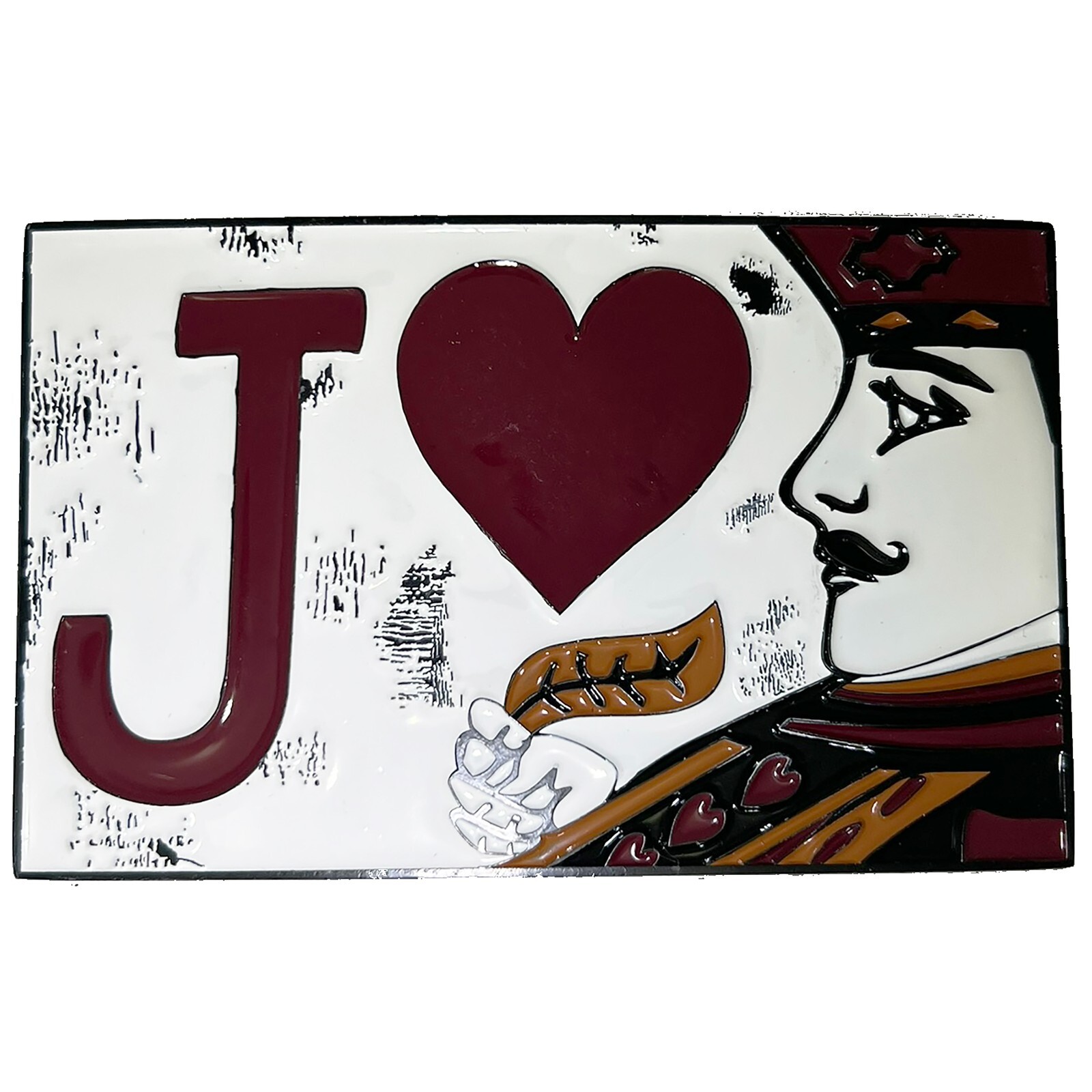 Jack of Heart Belt buckle