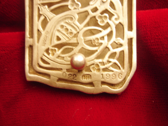 Belt Buckle SterlingSilver  » ADAM  » ( Belt not included ) ( Silver mate finish )