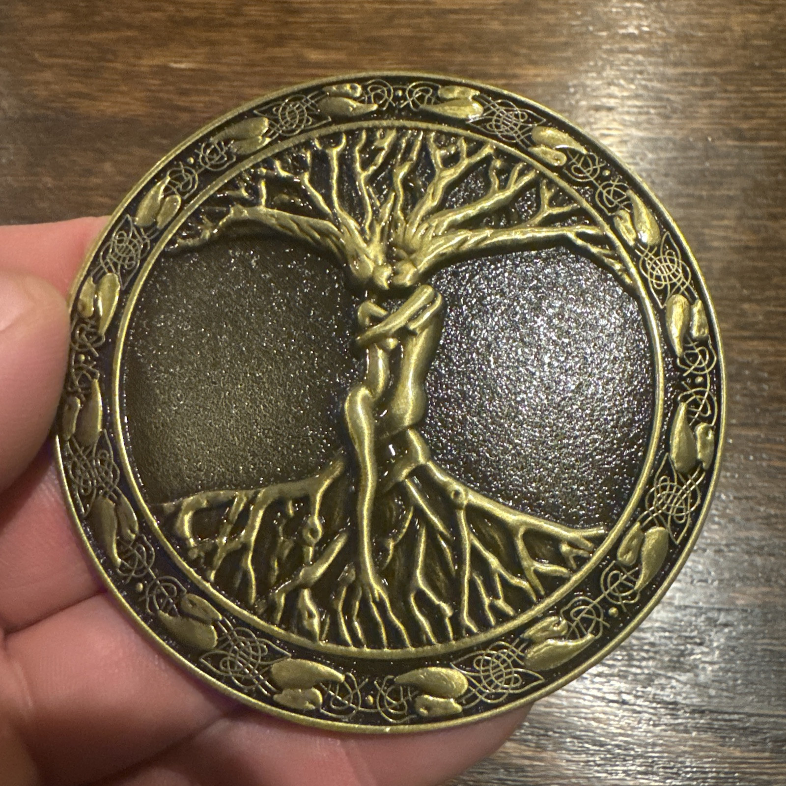 Motorcycle Belt Buckle Tree Of Life Marriage USA Christian Metal Collector GIFT