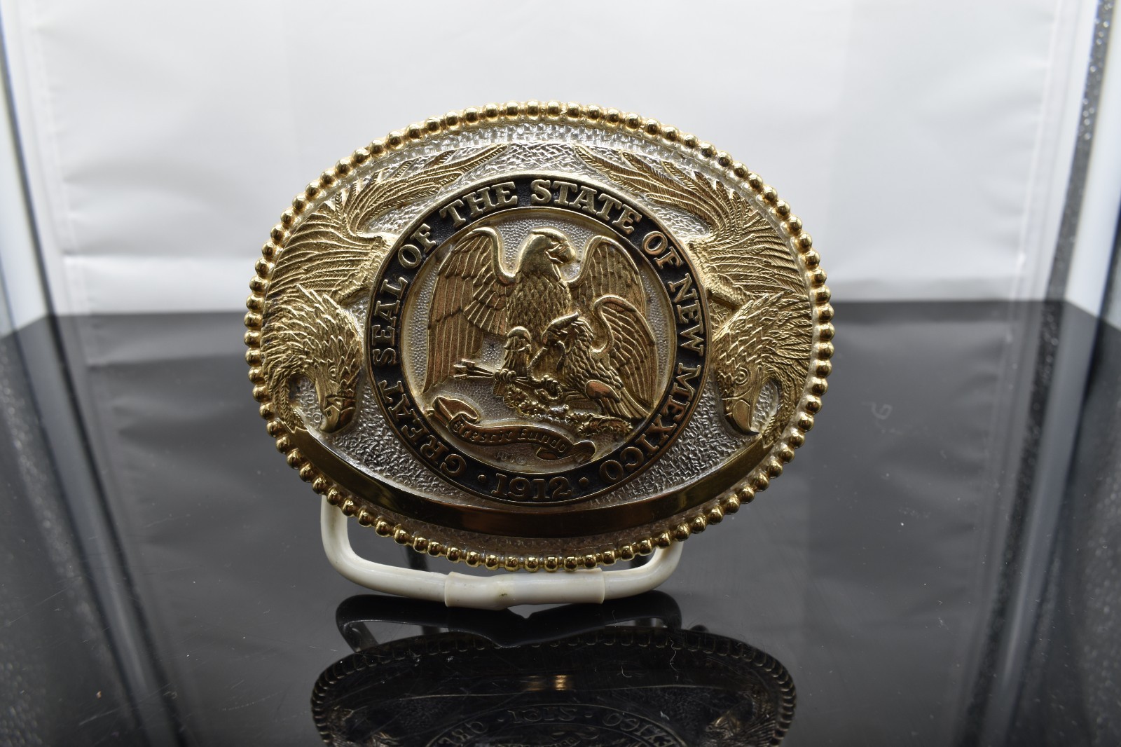 AWARD DESIGN MEDALS SILVERSMITH COLLECTION STATE OFNEW MEXICO GOLD SILVER PL