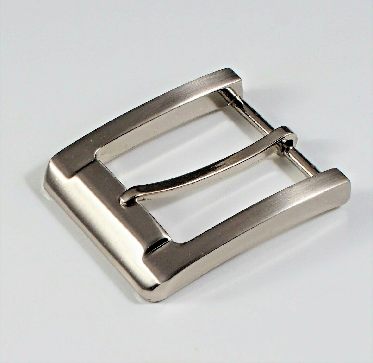 New 1 1/2&Prime; (38mm) pin buckle(#T12) new man women durable brushed nickel color