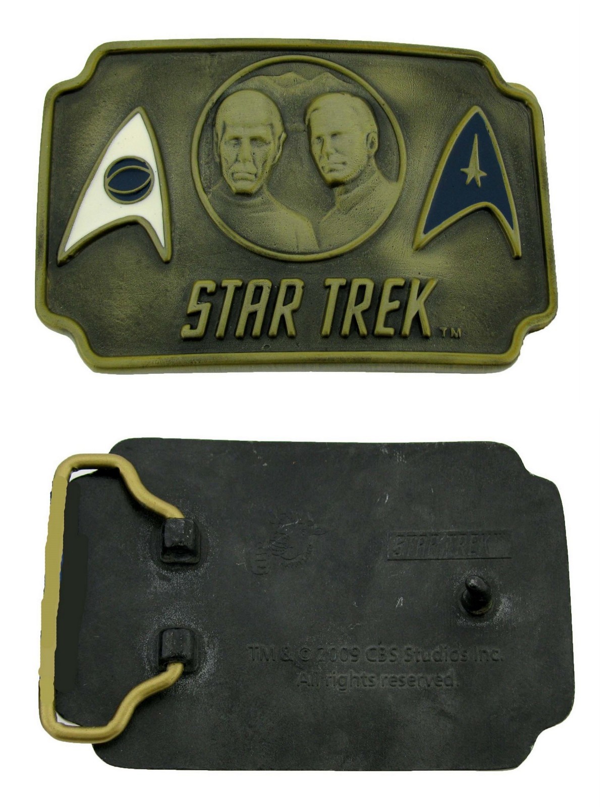 Star Trek Belt Buckle Officially Licensed Halloween Costume Uniform Badge Unisex