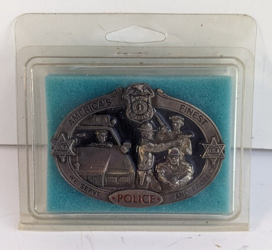 N/O/S 1988 C&J Buckle Co. Police America&rsquo;s Finest NOS