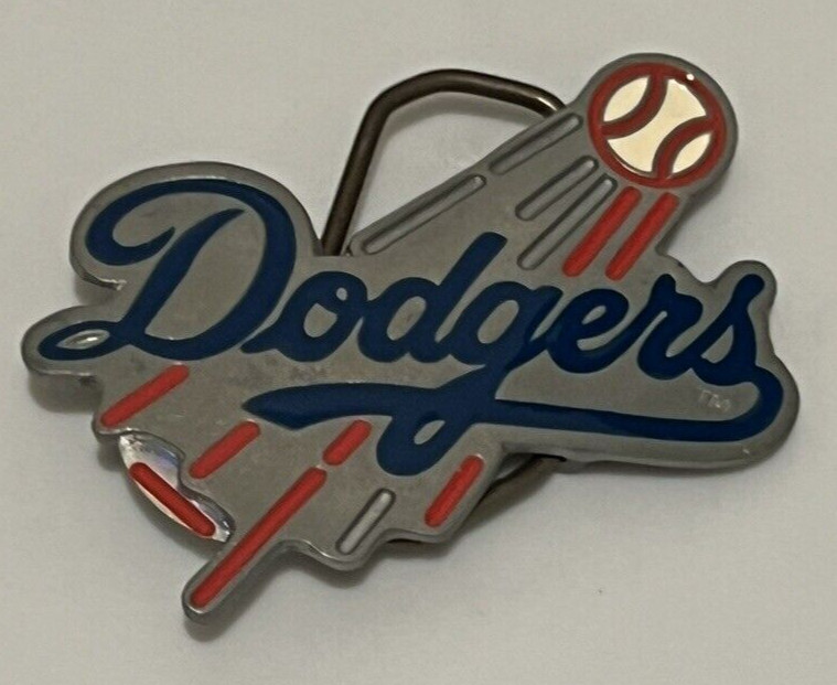 LA Dodgers Baseball Team Belt Buckle MLB Major League Baseball