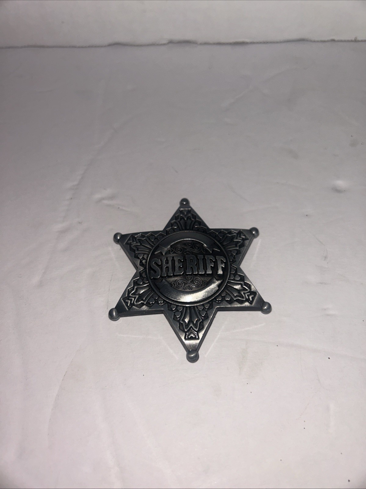 Sheriff Belt Buckle Western Cowboy Star