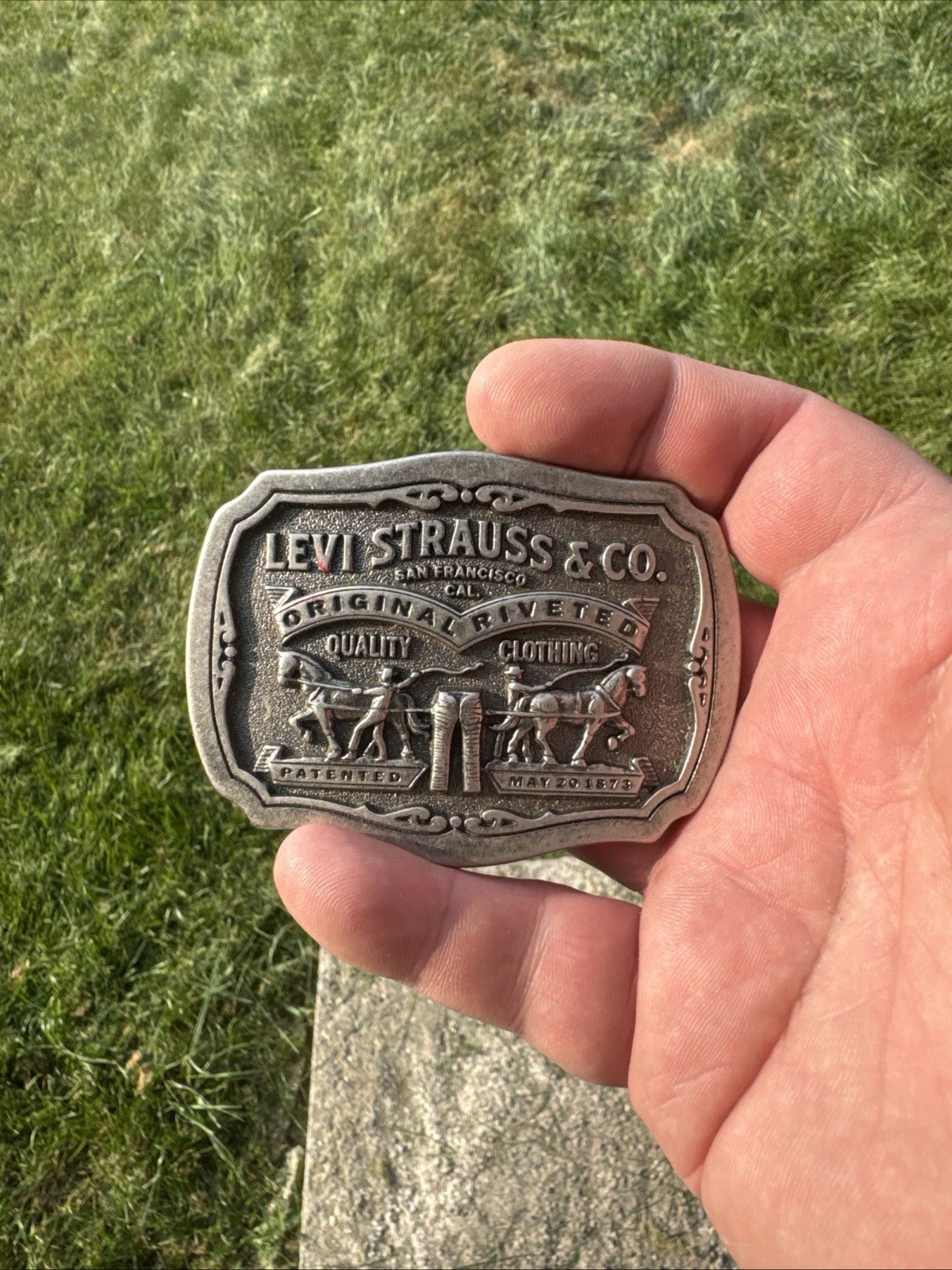 Levi Strauss & Co. Limited Edition Logo Belt Buckle