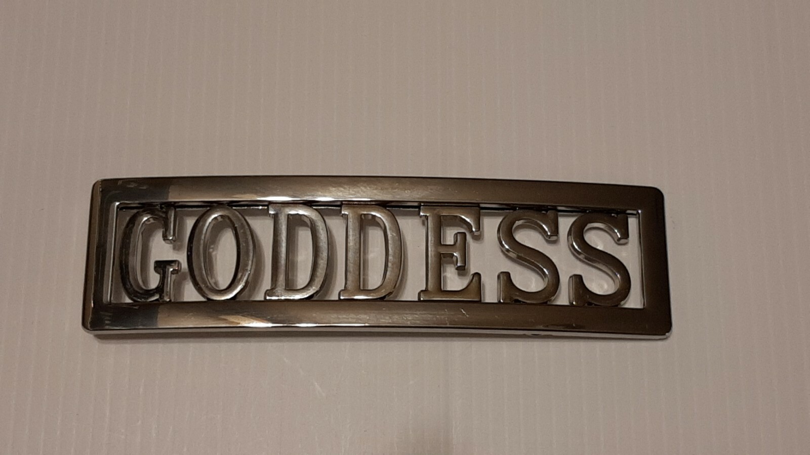 GODDESS Name Belt Buckle -Put your name or word on Buckle