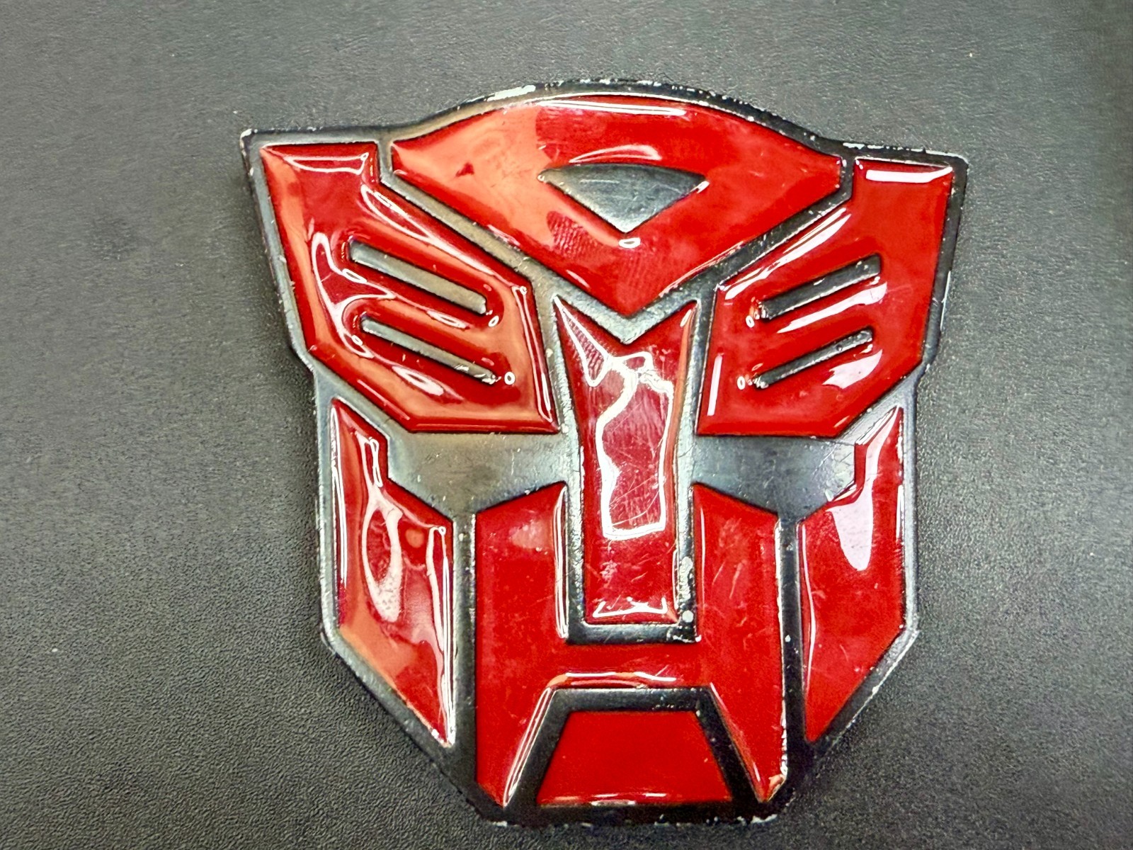 Transformers Autobots Cosplay Red Colored Movie Toy Promotional Belt Buckle