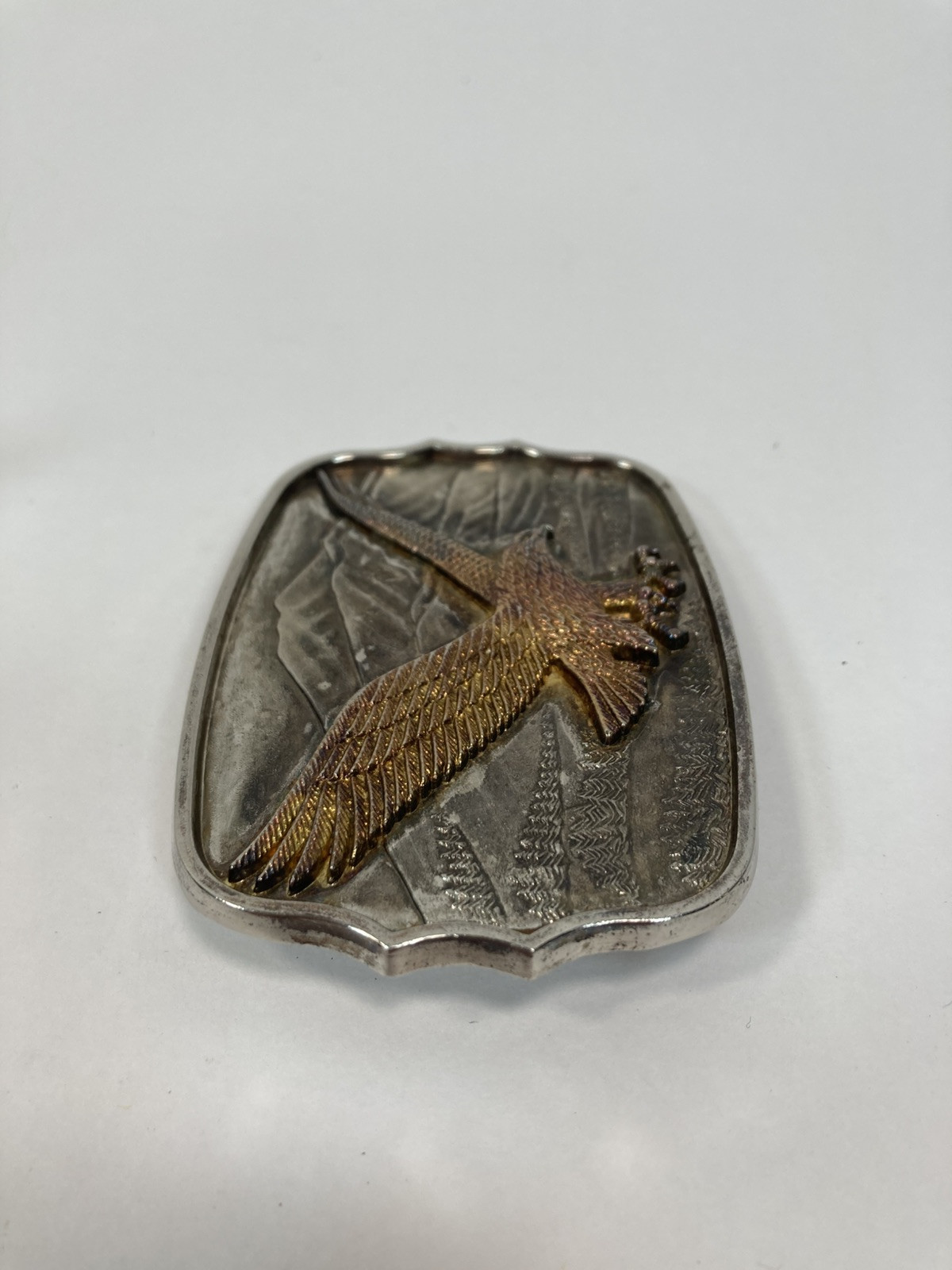 VTG International Monetary Mint Belt Buckle American Eagle Numbered Western