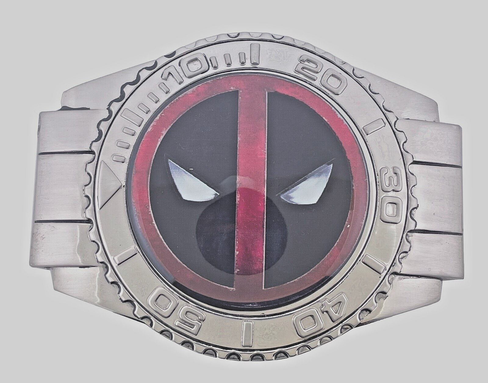Deadpool Belt Buckles Cosplay Halloween Costume Party New Men Women Western Red