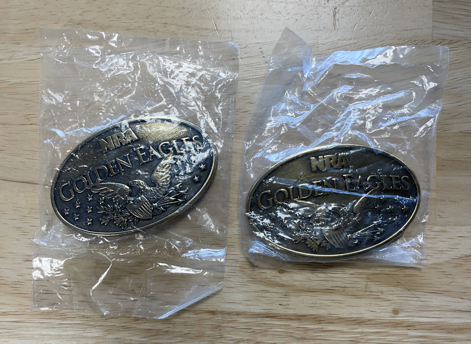 NRA Golden Eagles Men&rsquo;s Belt Buckles