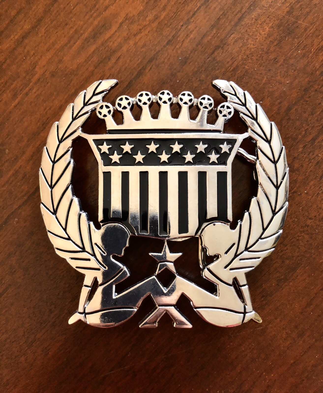 Sexy Mudflap Girls Roman Leaf With Bottle Opener Metal Unisex Men’s Belt Buckle