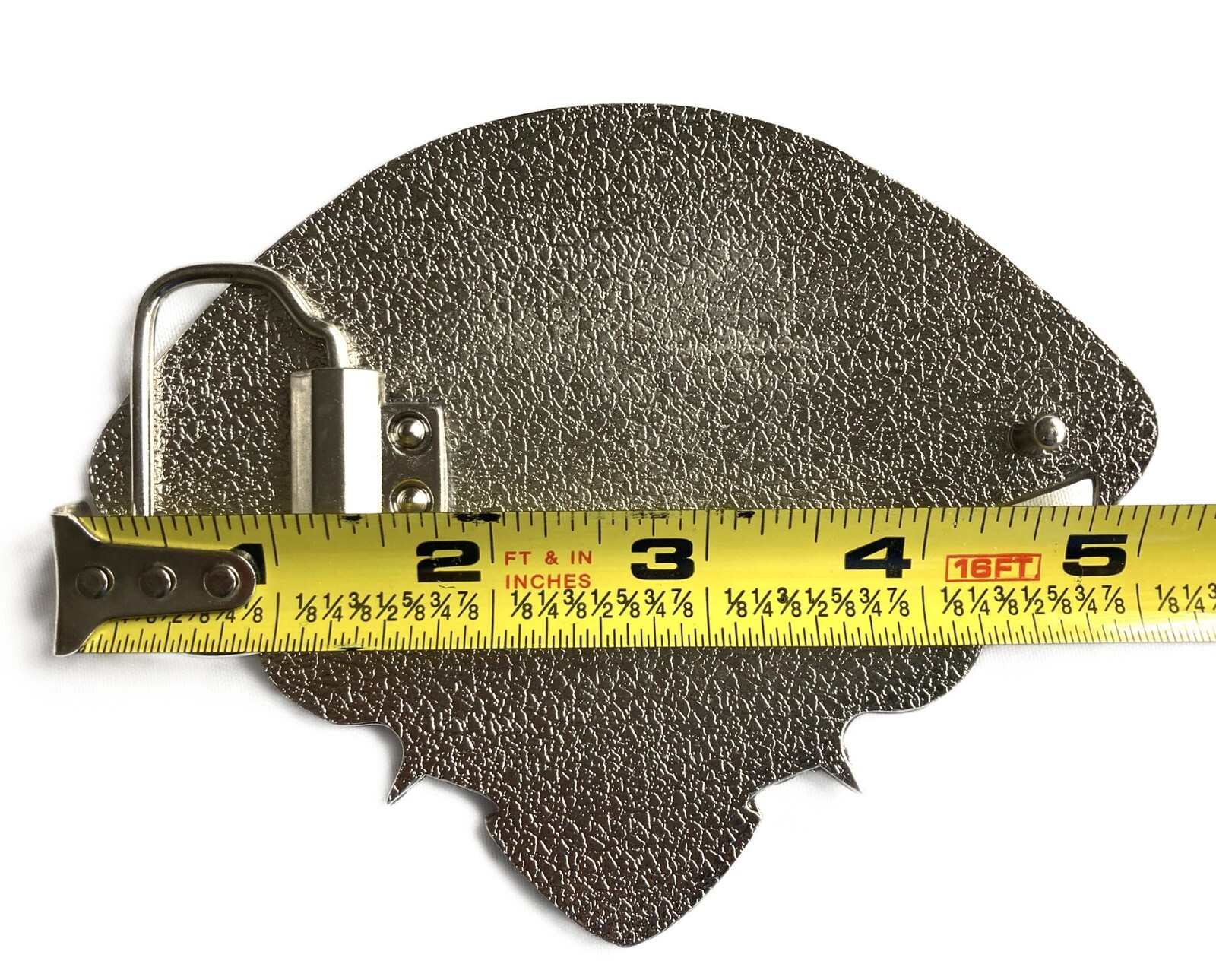 Skull Belt Buckle 5 inche Wide Mens Womens Punk Biker Silver Black