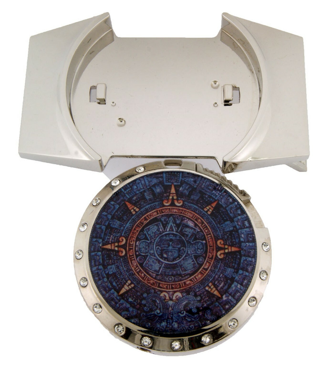 New Mayan Mexico MEN COWBOY WESTERN Aztec Calendar REMOVABLE LIGHTER Belt Buckle