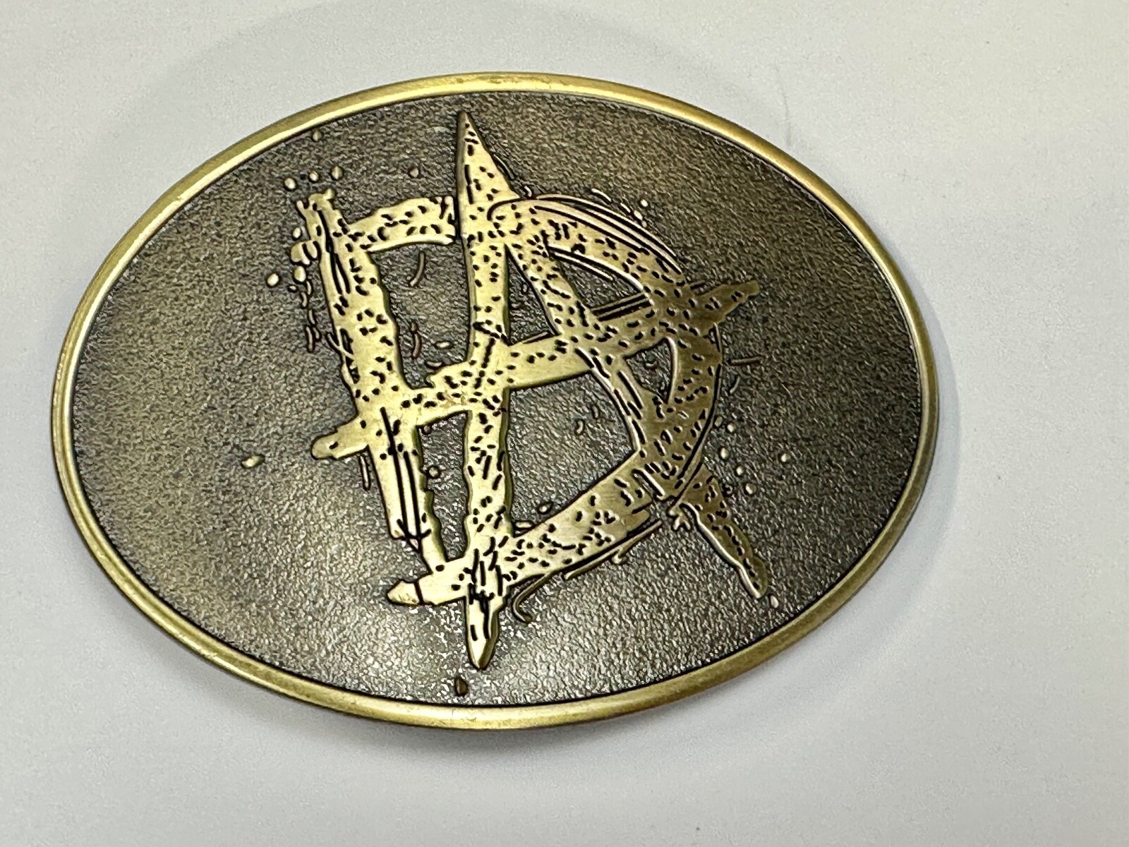 Dean Ambrose Jon Moxley Belt Buckle Wwe Loot Crate Exclusive 2016 Wrestling