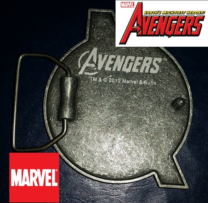 Comic Collectible AVENGERS Belt Buckle Full metal HQ NEW cosplay Movie